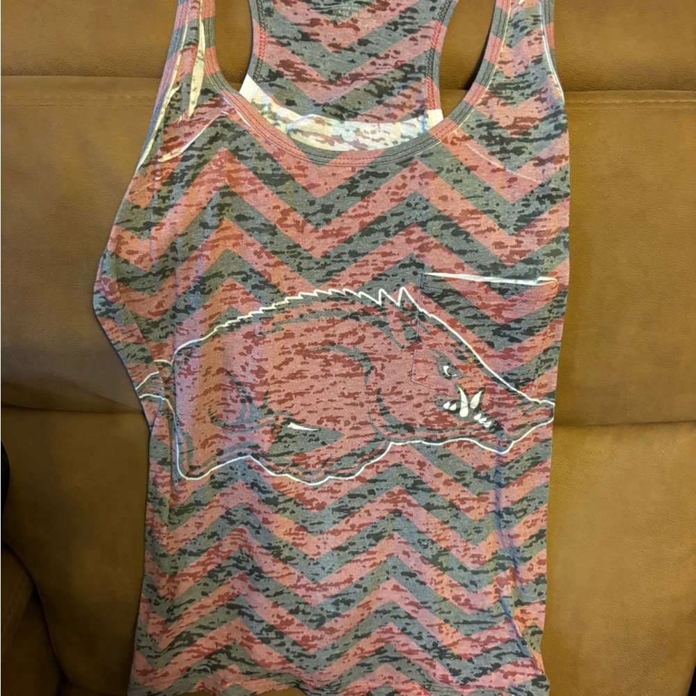 Arkansas razorbacks women’s tank top, large